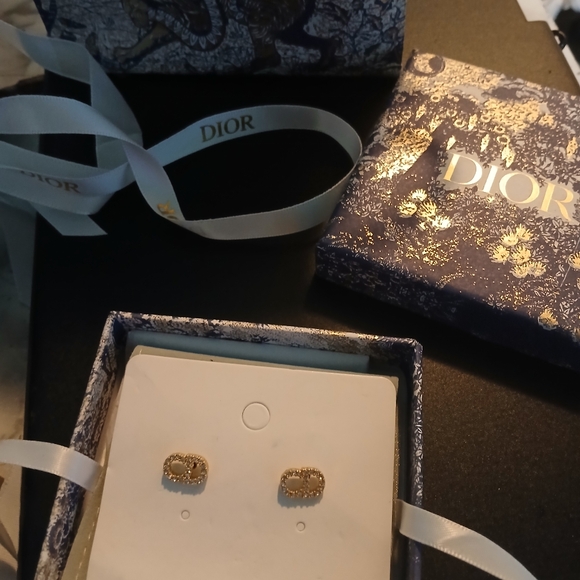Christian Dior CD Earrings - Picture 2 of 4